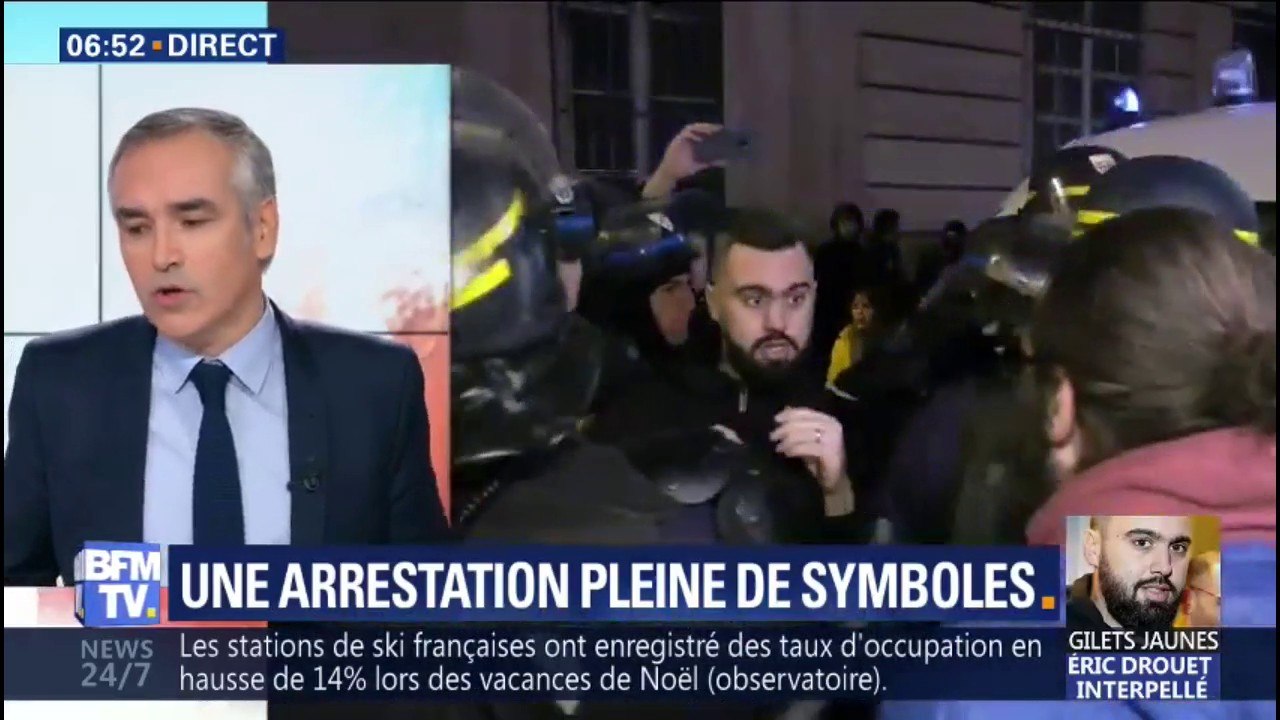 EDITO - L'interpellation d'Éric Drouet est-elle choquante ? "Sur le fond non, sur la forme, c'est une autre affaire"