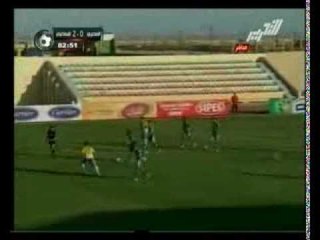 الشوط الثاني من مبارة النادي المصري والنادي الإسماعيلي