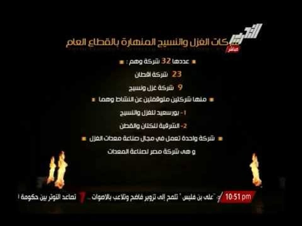 بالأرقام والإحصائيات رئيس غرفة صناعة الملابس الجاهزة بإتحاد الصناعات يشرح كيف إنهار الصناعة