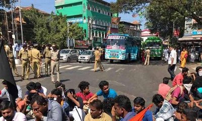 ഹര്‍ത്താലില്‍ സംസ്ഥാന വ്യാപകമായി അക്രമം | Oneindia Malayalam