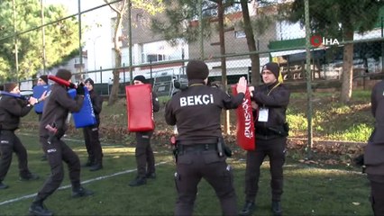 Gece kartallarının zorlu eğitimi havadan görüntülendi