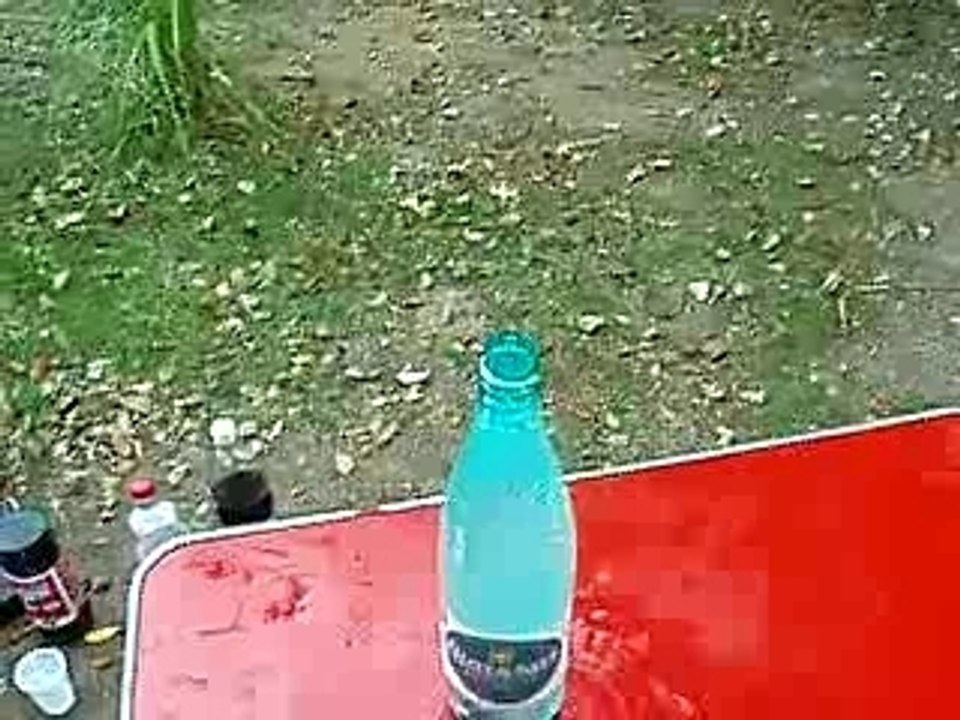 Expériences Eau gazeifié