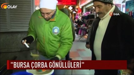 ''Bursa çorba gönüllüleri''