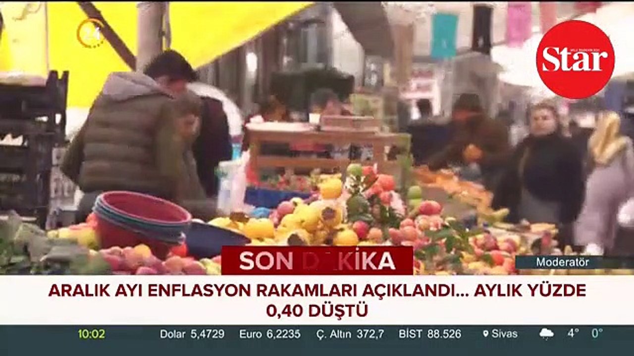 TüİK enflasyon rakamlarını açıkladı