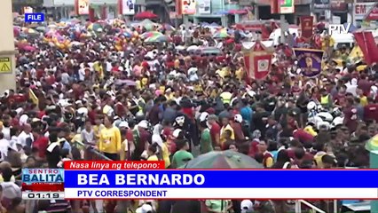 Seguridad na ipapatupad sa Traslacion 2019, kasado na