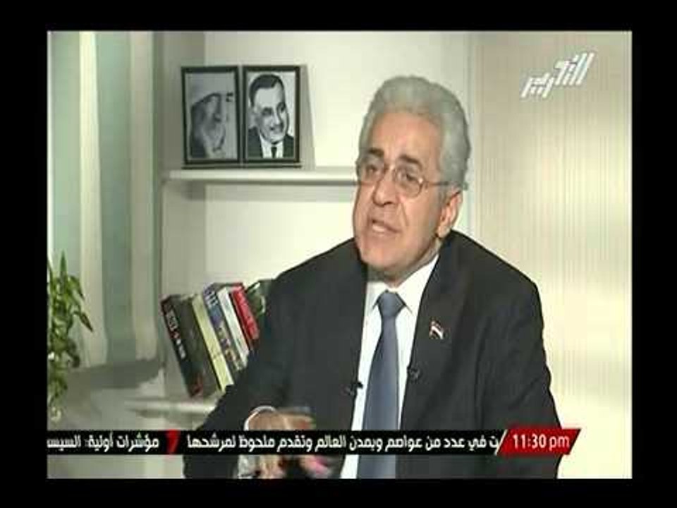 حمدين صباحي : طلاب الجامعات ليسوا ارهابيين و النظام يصنع خصومة بينة وبين أعز شبابة