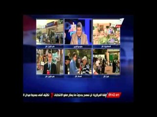 جولة لكاميرا التحرير أمام أحدى اللجان الانتخابية فى المحلة