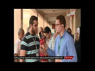 مراسل التحرير أعداد المصوتين كان فوق المتوسط وقل بسبب درجات الحرارة