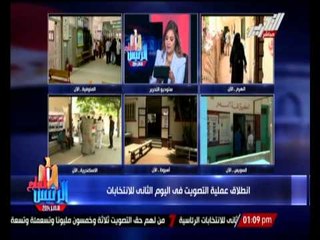 سيدة فقدت ذراعيها تصوت بقدمها فى الإنتخابات الرئاسية