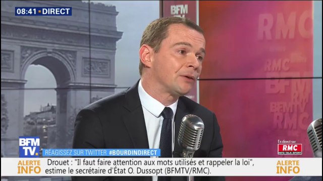 Olivier Dussopt invite à être extrêmement prudent à propos du référendum d'initiative citoyenne