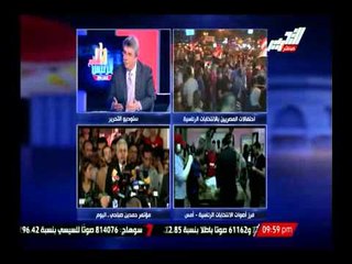 شاهد رد مسئول لجنة الشباب بحملة السيسى على أمنية المشير بنسبة تصويت 40 مليون ناخب