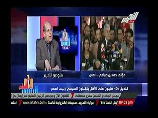 د. عبد الحليم قنديل: صباحي دخل معركة في الزمان والمكان الخاطئين ,والشعب صدق ايحاء عبد الناصر بالسيسي