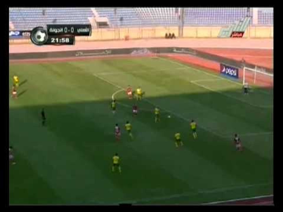 الشوط الأول من مباراة الأهلى و الجونة الدورى المصرى الدور الثاني