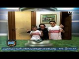 نيبوشا وأولاده يرتدون تي شيرت الزمالك وتعليق خالد الغندور