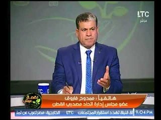 إدارة اتحاد مصدري القطن يوضح كارثة بخصوص ارتفاع أسعار القطن