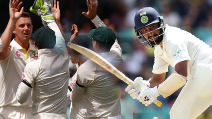 கடைசி டெஸ்ட்  போட்டியில் புஜாரா, மாயன்க் அசத்தல் பேட்டிங்- வீடியோ