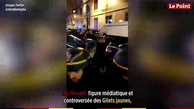 Éric Drouet interpellé à Paris