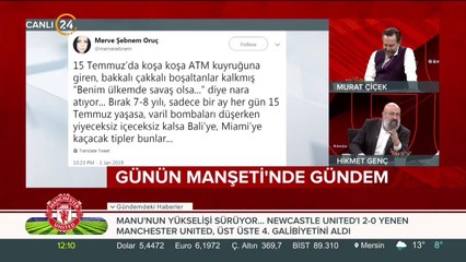 Merve Şebnem Oruc'tan 15 Temmuz'da markete koşanlara sert yanıt