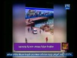 بالفيديو .. كارثة سقوط سيارة بمرسي معدية بورسعيد وتعليق علا شوشة