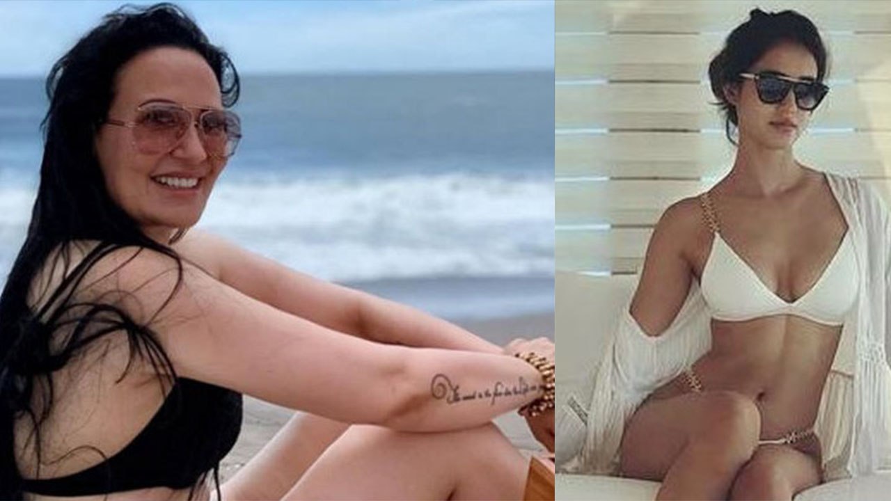 Disha Patani's Bikini look fails in front of Tiger Shroff's mother Ayesha Shroff | FilmiBeat
