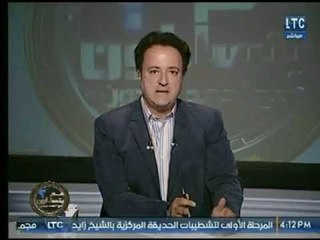 احمد عبدون يقدم التهنئة عالهواء  لـ الشعب المصري بمناسبة العام الجديد