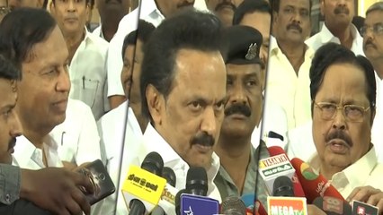 திருவாரூர் இடைத்தேர்தல் பற்றி ஸ்டாலின்- வீடியோ