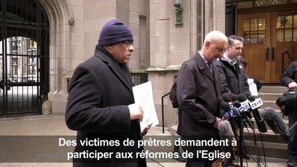 Des victimes de prêtres demandent à participer aux réformes