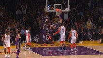 Stephenson's spin move sets up Chandler dunk for Lakers