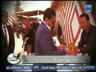امن مصر | سجناء يعرضون مشغولاتهم داخل سجن برج العرب