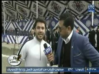 لقاء خاص مع الكابتن أحمد حسن داخل سجن  برج العرب لرصد إحتفالية رياضية بين منتخب السجون والاتحاد