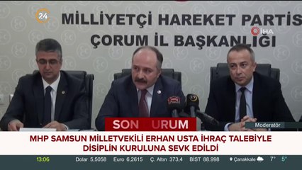 Erhan Usta ihraç talebiyle disiplin kurulunda