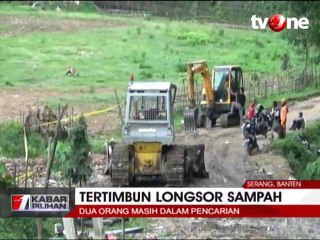 2 Orang Hilang Diduga Tertimbun Longsor Sampah