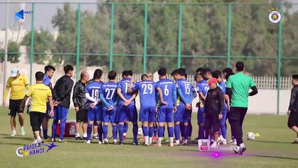 ĐTVN tích cực rèn thể lực để chuẩn bị cho những thử thách tại Asian Cup 2019 | HANOI FC
