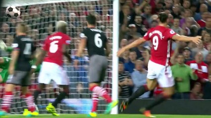 Zlatan Ibrahimovic | All the Premier League Goals (16/17) | Manchester United