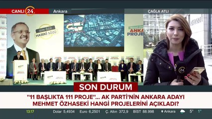 11 başlıkta 111 proje açıklandı