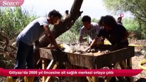 2600 yıl öncesine ait sağlık merkezi ortaya çıktı