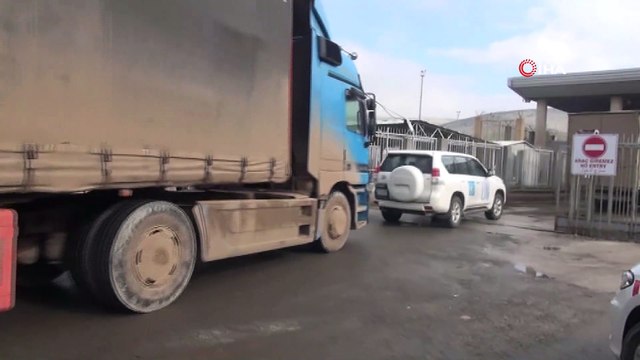 BM'den Suriye'ye 26 tırlık insani yardım