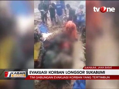 Evakuasi Korban Longsor Terkendala Cuaca dan Tanah Labil