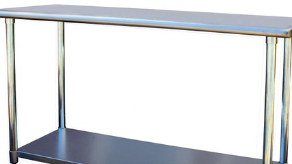 Stainless Steel Work Table with Drawers