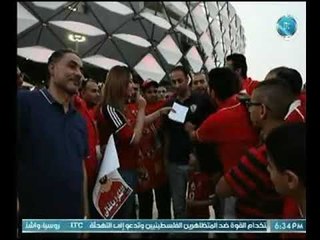 كاميرا بنات البلد من دبي ترصد أجواء حصرية من مباراة إعتزال كابتن الأهلي " حسام الغالي "