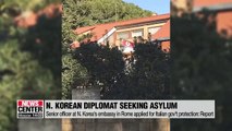 Senior N. Korean diplomat in Italy seeking asylum, hopes to defect to third country: Reports