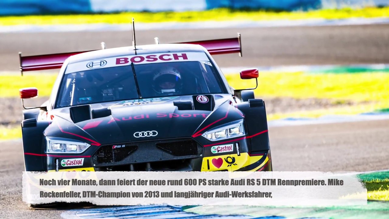 Audi-Pilot Mike Rockenfeller - 'DTM 2019 wird megaspannend'