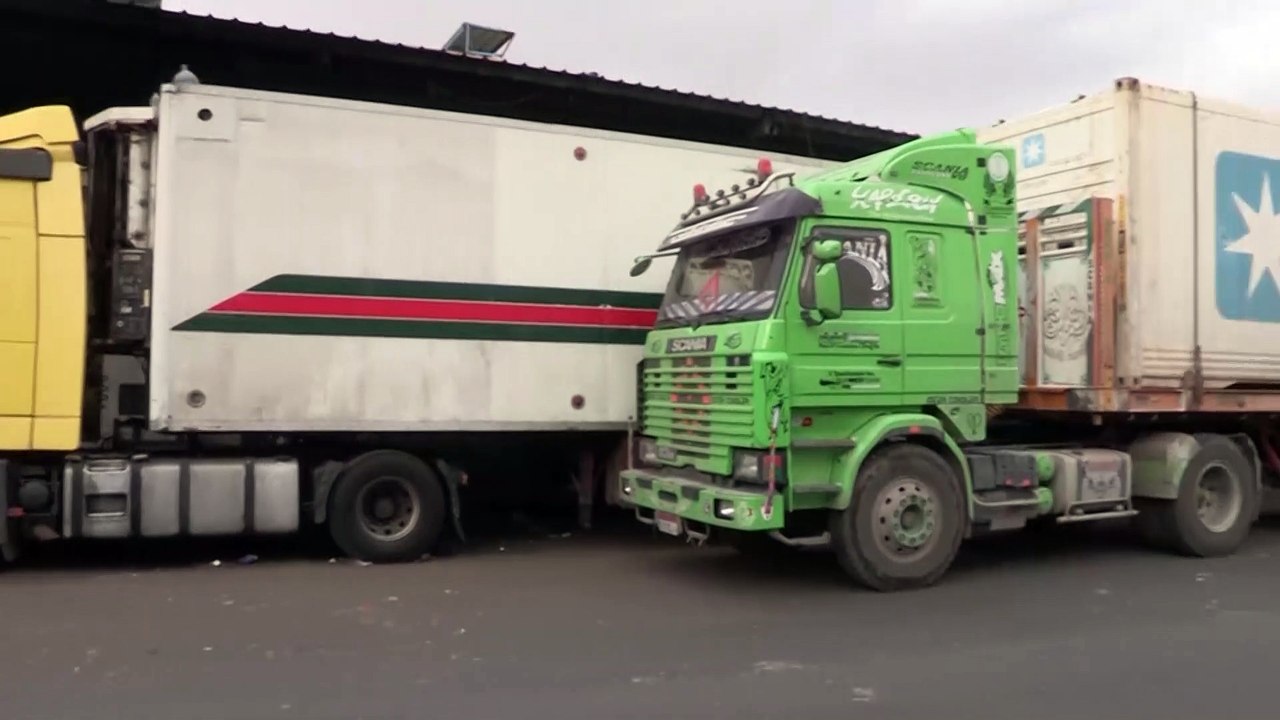 لحظة إحباط تهريب 269 طربة لمخدر الحشيش بميناء ن...