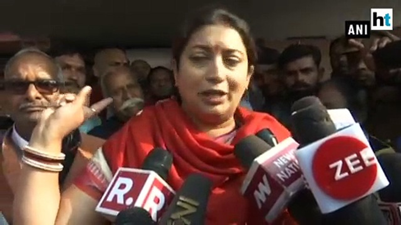 Smriti Irani takes 'Mungerilal Ke Sapne' jibe on 'Rahul Gandhi next PM' posters