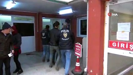 İnşaattan demir çalan Afganistan uyruklu hırsızlar yakayı ele verdi