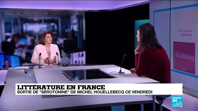 Littérature : Sortie de Sérotonine , le dernier roman de Michel Houellebecq