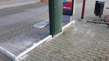 Tournai dégradations abri bus 03.01.2019 a divers endroits en ville