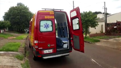 Siate atende vítima de queda no Bairro Morumbi