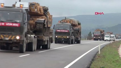 Kilis'te Askeri Sevkiyat Sürüyor