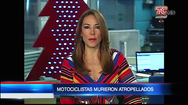 Dos motociclistas murieron atropellados en el sector de La Joya del cantón Daule